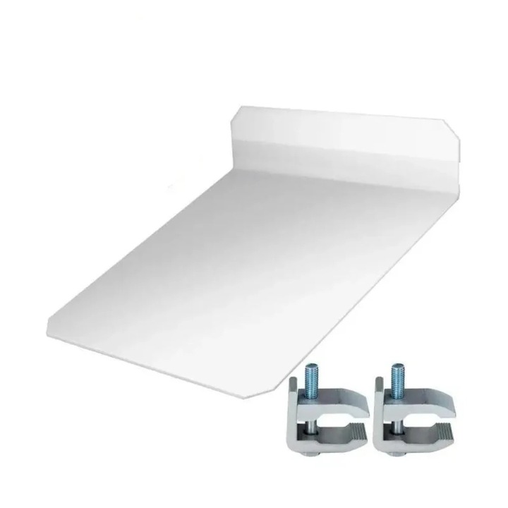 Tömörítő tárcsa lapokhoz, 48,5x49x0,6 cm, műanyag, rögzítőkapcsokkal