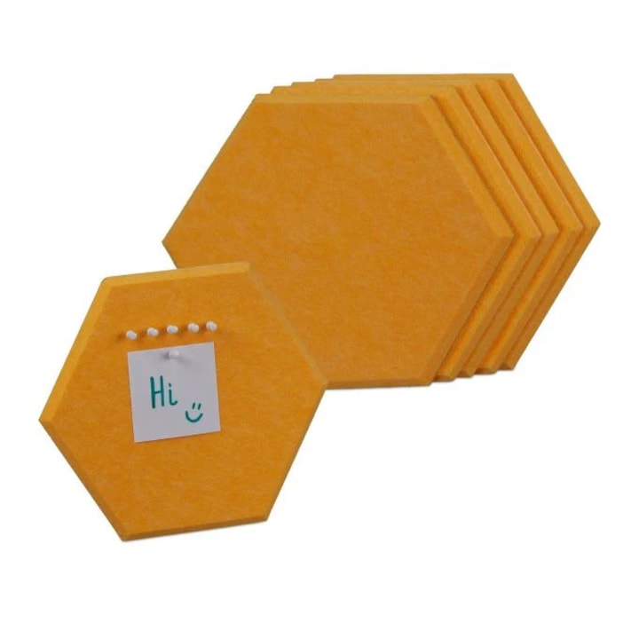 Шестоъгълници за филцов панел - 6 бр.