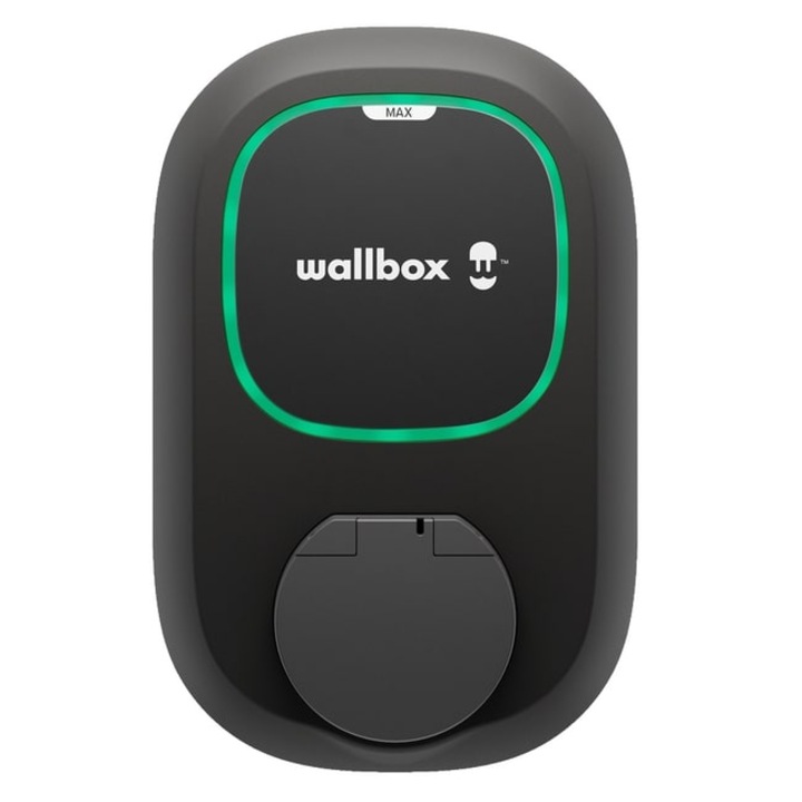 Boxa Wallbox Pulsar MAX, 22 kW, Wi-Fi, Bluetooth, neagra