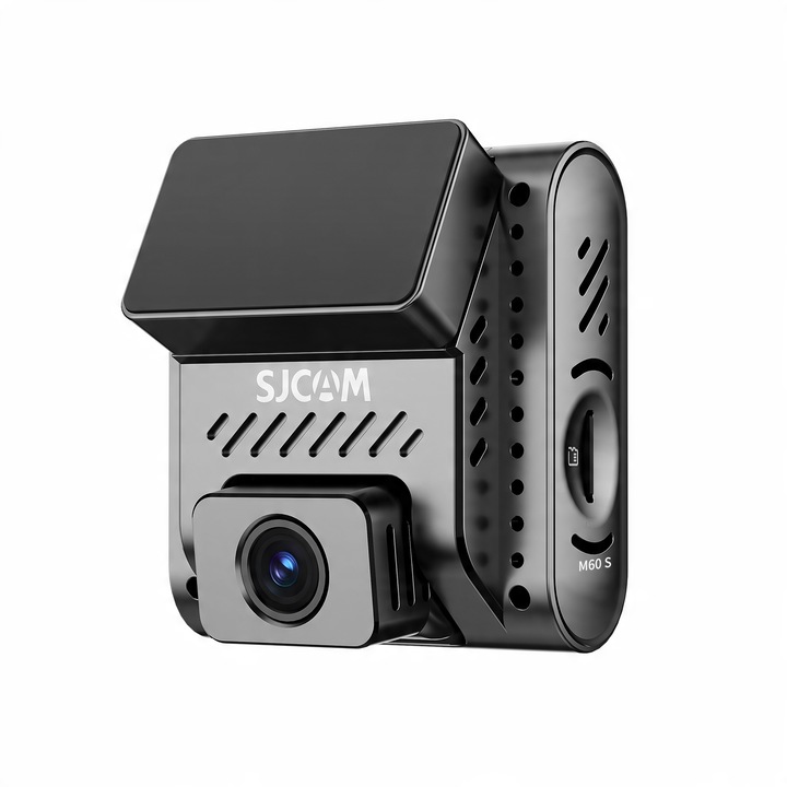 Wideorejestrator SJCAM M60S, 4K, WiFi, 73,5x35,7x29mm, set complet