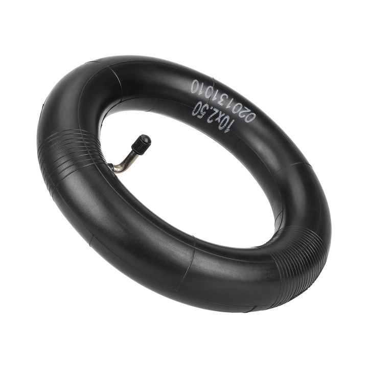 Set 2x camere anvelopa Ulip 10x2,5, rezistente la perforare, cu ventil de 45°, pentru Ruptor R1 R3 R6 / Motus Pro 10 / Techlife Q5 Q3