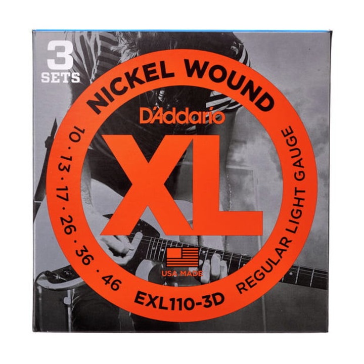 Corzi Chitara Electrica D'Addario EXL110-3D