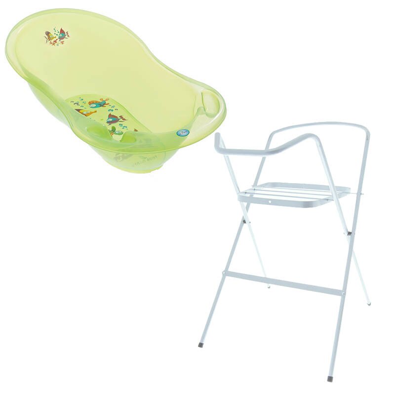 Set cadita 86 cm Aqua Verde + Suport metalic cadita
