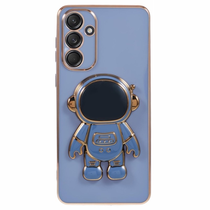 Husa Telefon 2in1, Flippy, Compatibila Samsung Galaxy S24 Ultra, Carcasa TPU cu Suport Inclus Tip Astronaut, Protectie Camere, Albastru