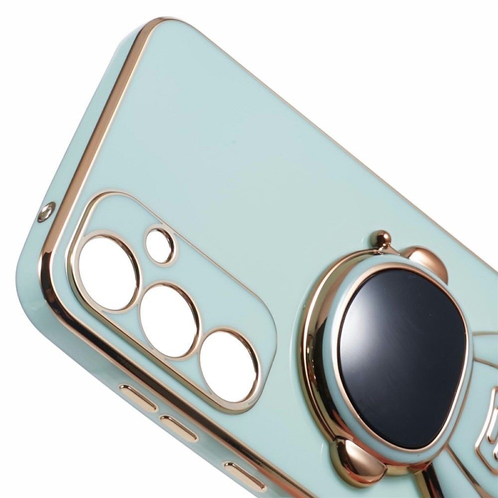 Husa Telefon 2in1, Compatibila Samsung Galaxy S24 Ultra, Carcasa TPU cu Suport Inclus Tip Astronaut
