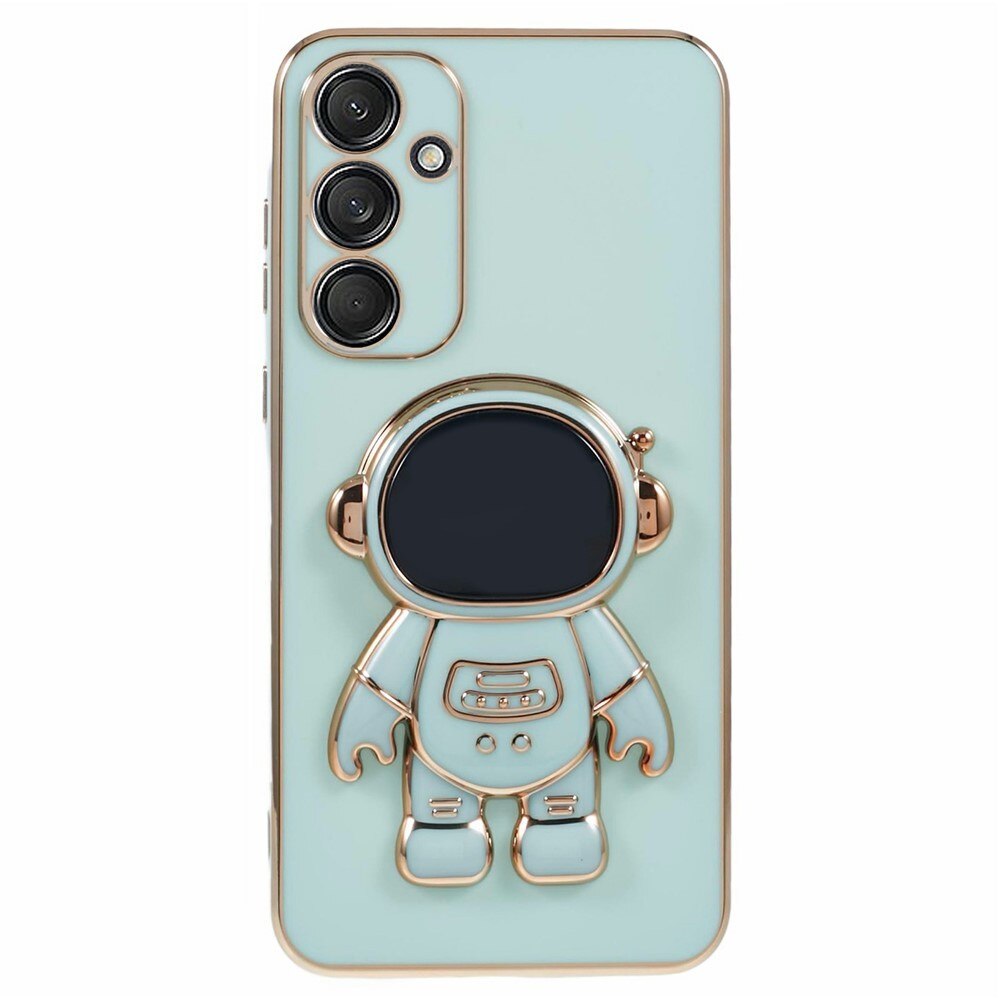 Husa Telefon 2in1, Compatibila Samsung Galaxy S24 Ultra, Carcasa TPU cu Suport Inclus Tip Astronaut