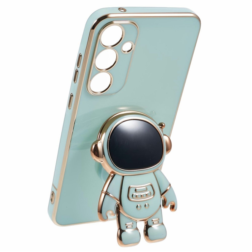 Husa Telefon 2in1, Compatibila Samsung Galaxy S24 Ultra, Carcasa TPU cu Suport Inclus Tip Astronaut