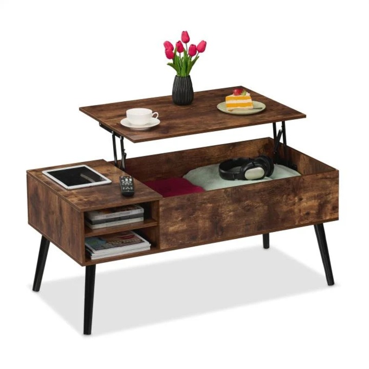 B2X Niche kocsi 3 polccal, 4 forgókerékkel, 108,5x56x10,5cm