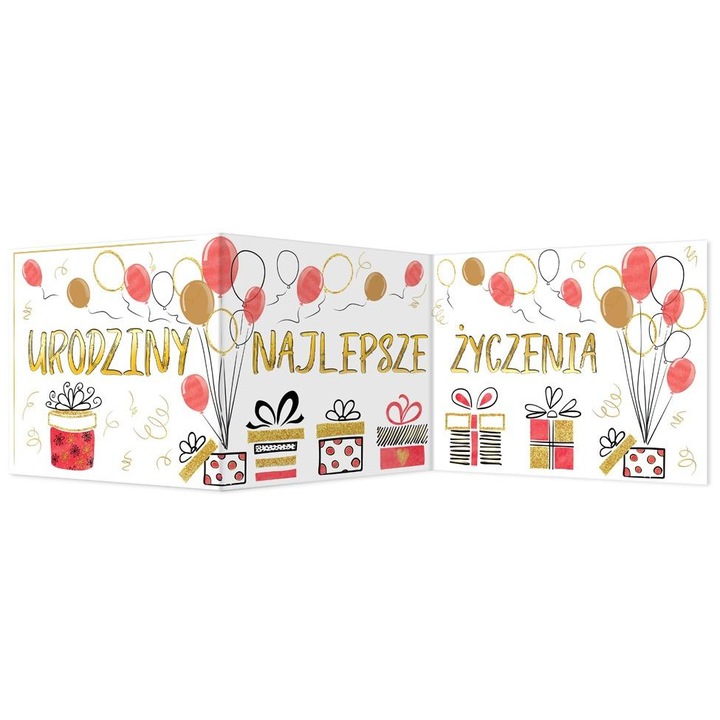 Felicitare B6 Henry, karnet okolicznosciowy, set cu envelopa, Urodziny - Prezenty