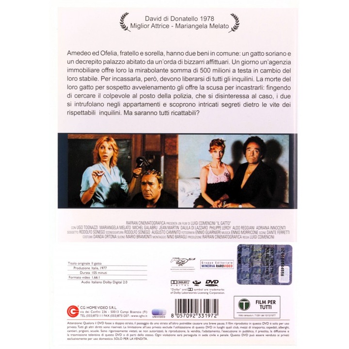Il gatto [DVD]