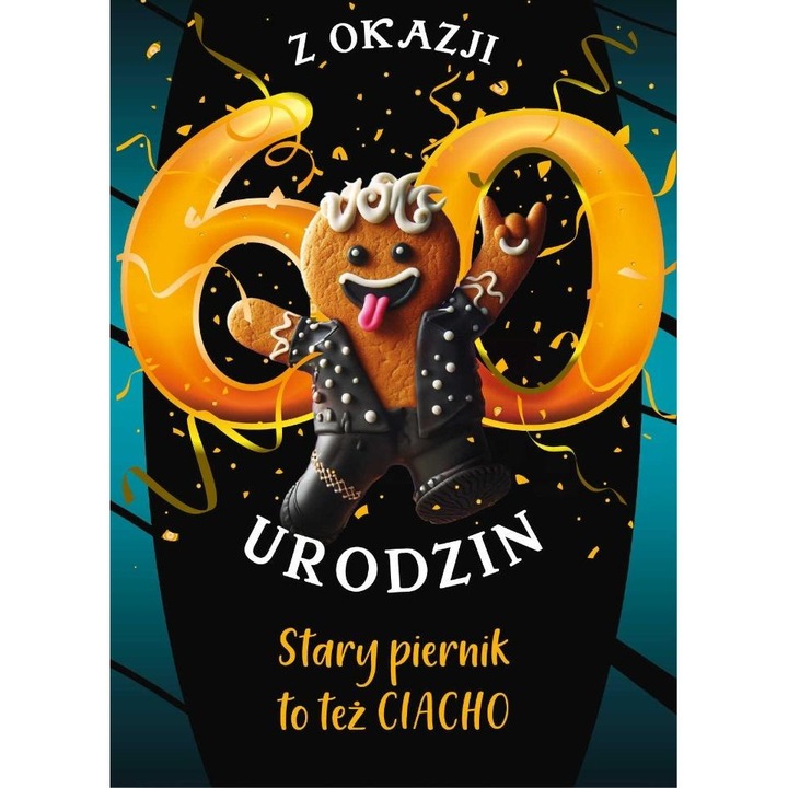 Felicitare Armin Style, Karnet Urodziny, 13x21cm, cu zloceniami sau srebrzeniami