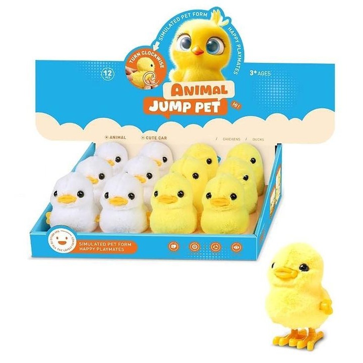 Interaktív játék gyerekeknek, Artyk, Felhúzható csirke