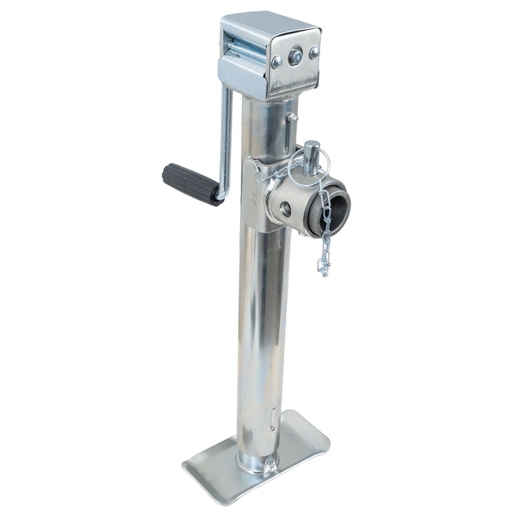 Suport manivela extensibil UNITRAILER TJ5002 pentru remorca platforma de 1300 kg 560-940 mm