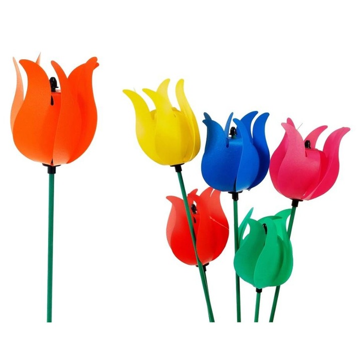 Plante artificiale, ADAR, tulipan, 45cm, multicolor