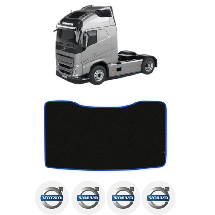 Covoras Camion Tir VOLVO FH16 III din 2020-2024, Auto, 4x Stickere auto cu VOLVO