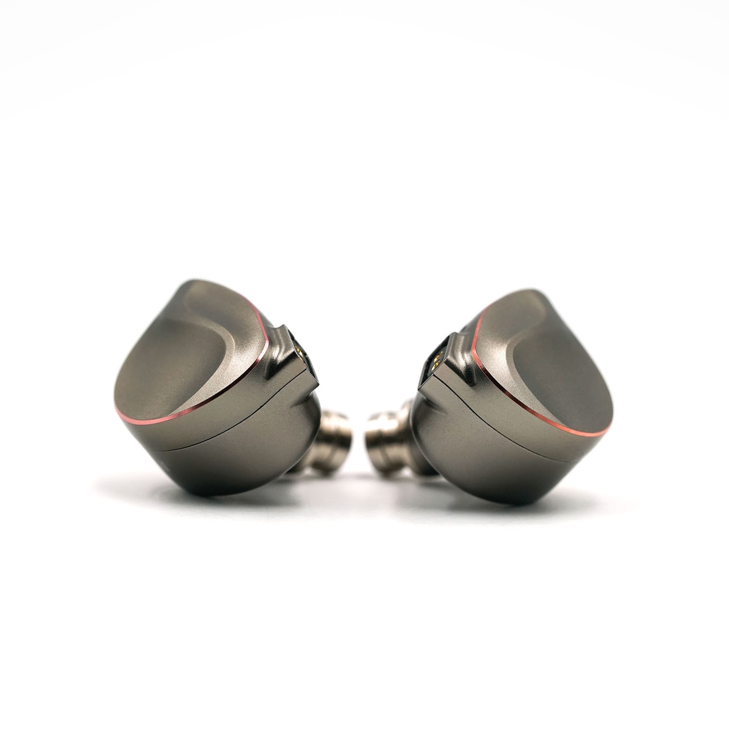 Casti cu fir BQEYZ Winter2 HiFi 3.5&4.4&typec IEM neted pe trei benzi, conductie osoasa, tehnologie hibrida monitorizare, sunet echilibrat si bland, pentru jocuri cu fir, gri