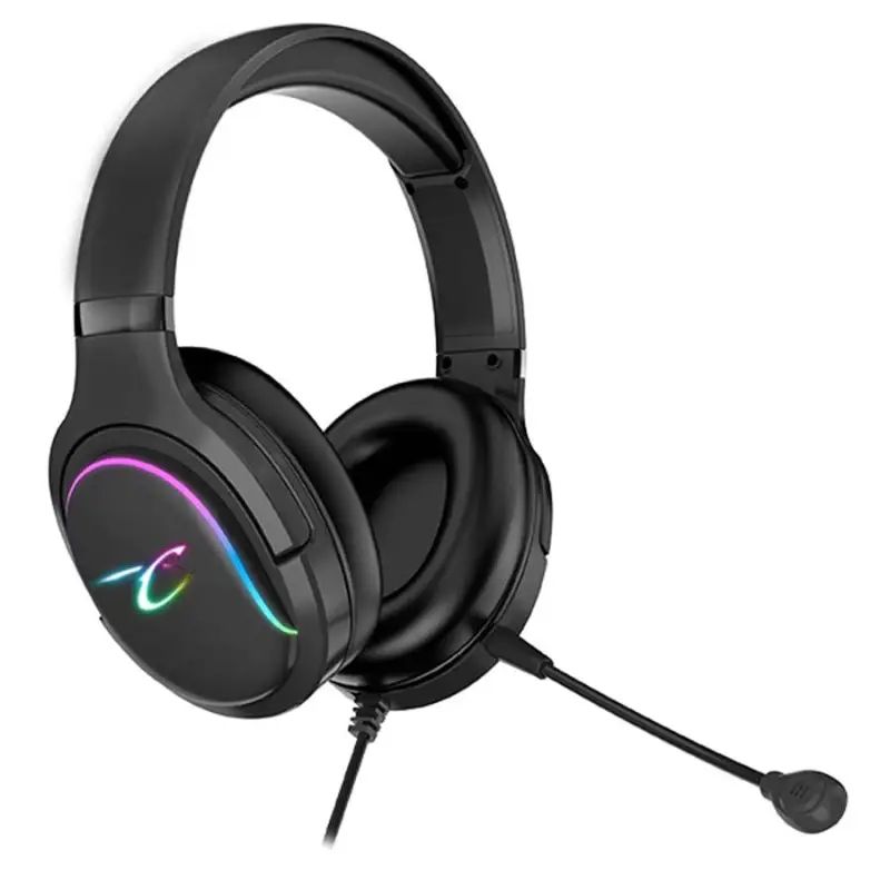 Casti cu fir Subsonic, model Multi Spectra, microfon, RGB, negru, 2.0, 3.5mm, 1.5m