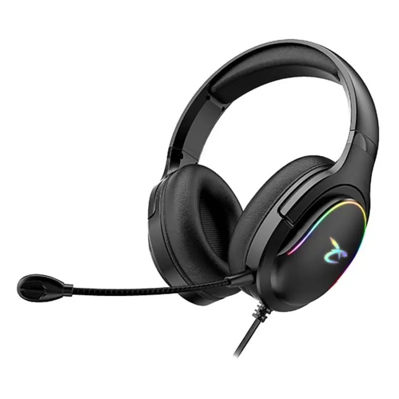 Casti cu fir Subsonic, model Multi Spectra, microfon, RGB, negru, 2.0, 3.5mm, 1.5m