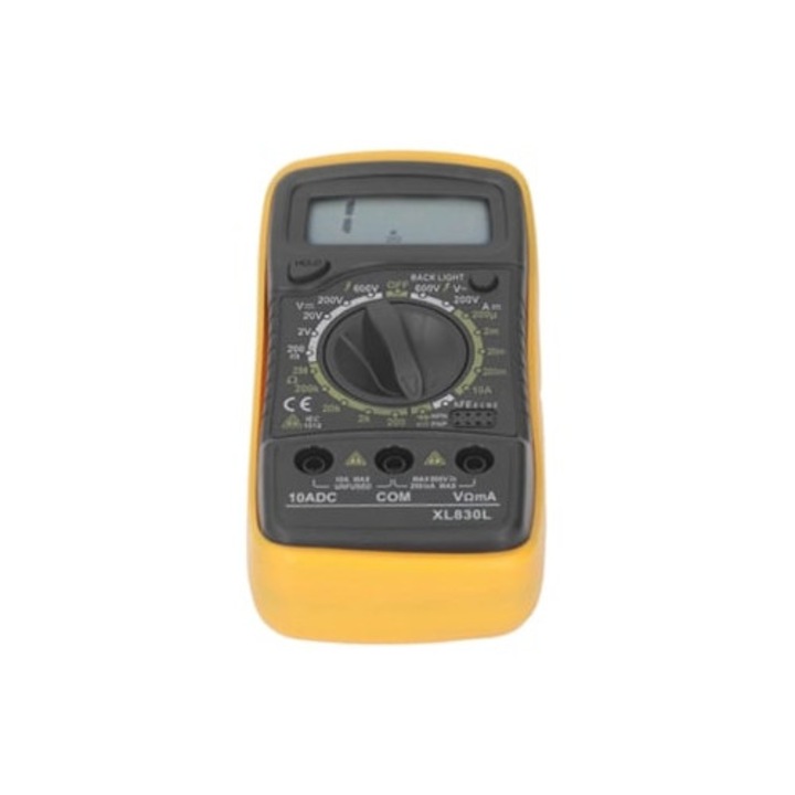 Multimetru digital de precizie inalta, multifunctional, masurare rezistenta, curent si tensiune, set