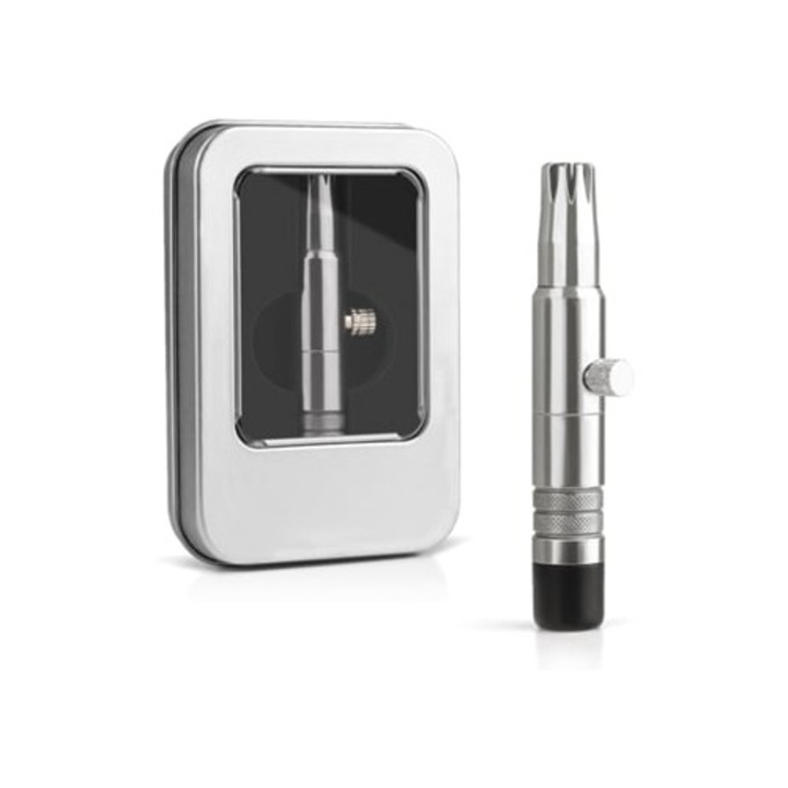 Aparat de tuns pentru nas si urechi din otel inoxidabil, fara baterii, set