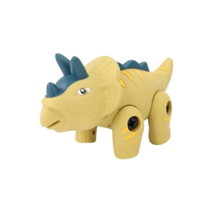 Interaktív játék gyerekeknek, dinoszaurusz fúróval, DIY oktatókészlet, többszínű