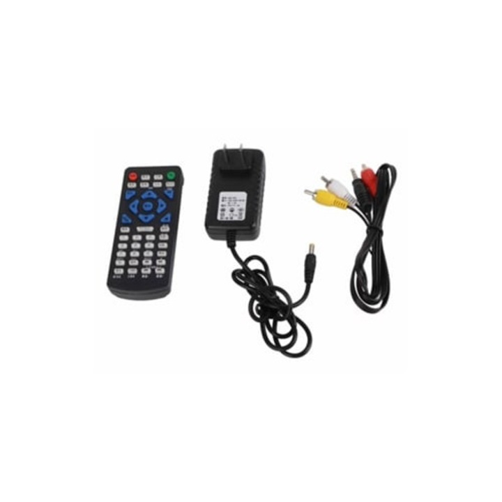 Player DVD portabil Full HD cu USB pentru calatorii, Slowmoose