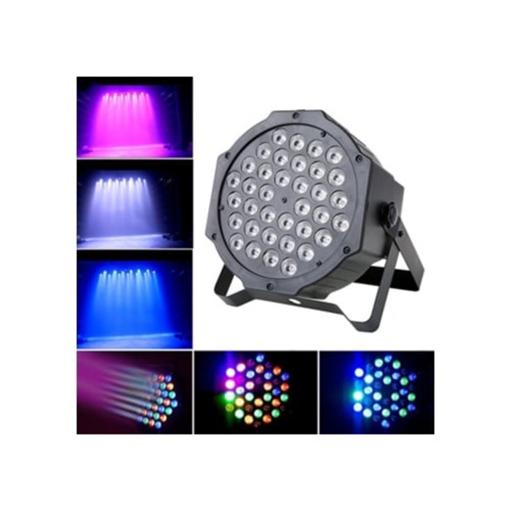 LED RGB világító lámpa 36, 72W, DMX512, klubokba és partikra