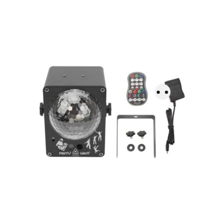 Lampi colorate activate de sunet pentru petrecere, set, 100-240V, pentru KTV, bar, petrecere acasa