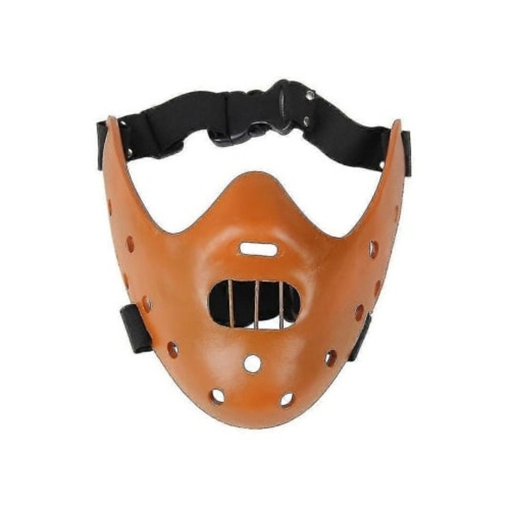 Masca Hannibal Horror, 3 culori, pentru carnaval, rasina