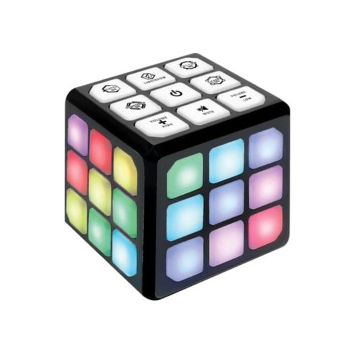 Електронен куб за памет и логика 4 в 1, преносима игра за деца, многоцветен