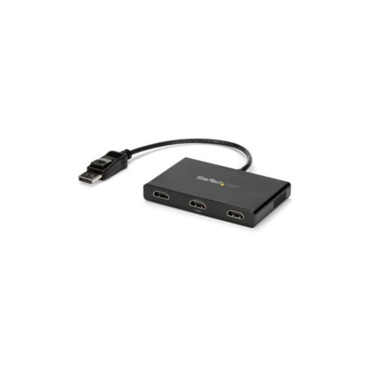 Hub Splitter 3x HDMI DisplayPort 1.2, negru