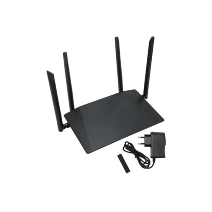 Router vezeték nélküli 4G LTE, Wifi adó, Nagy sebesség, EU csatlakozó, Slowmoose