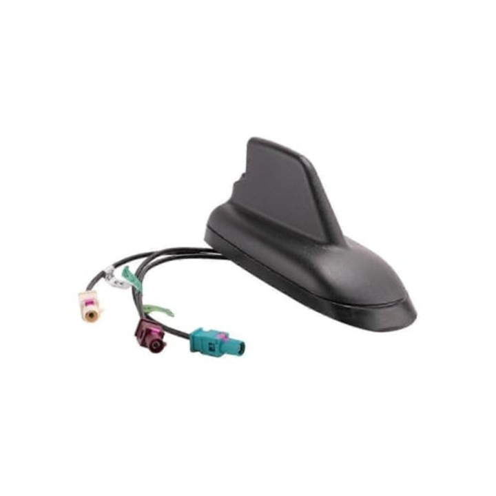 Antena radio, GSM/GPS/AM/FM 6R0035501C, Cmpatibilă cu navigație Slowmoose, Negru