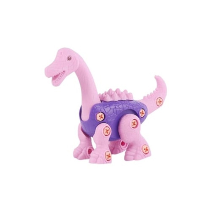 Interaktív gyerekjáték, dinoszaurusz fúróval, oktatóeszköz, többszínű