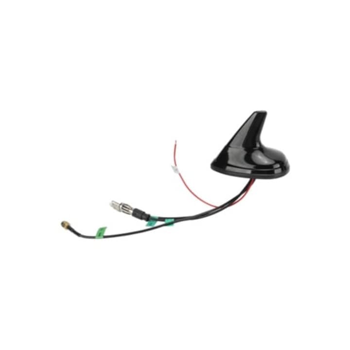 Antena auto universala Shark Fin 12V, FM AM GSM GPS DAB, pentru masina, barca, camion