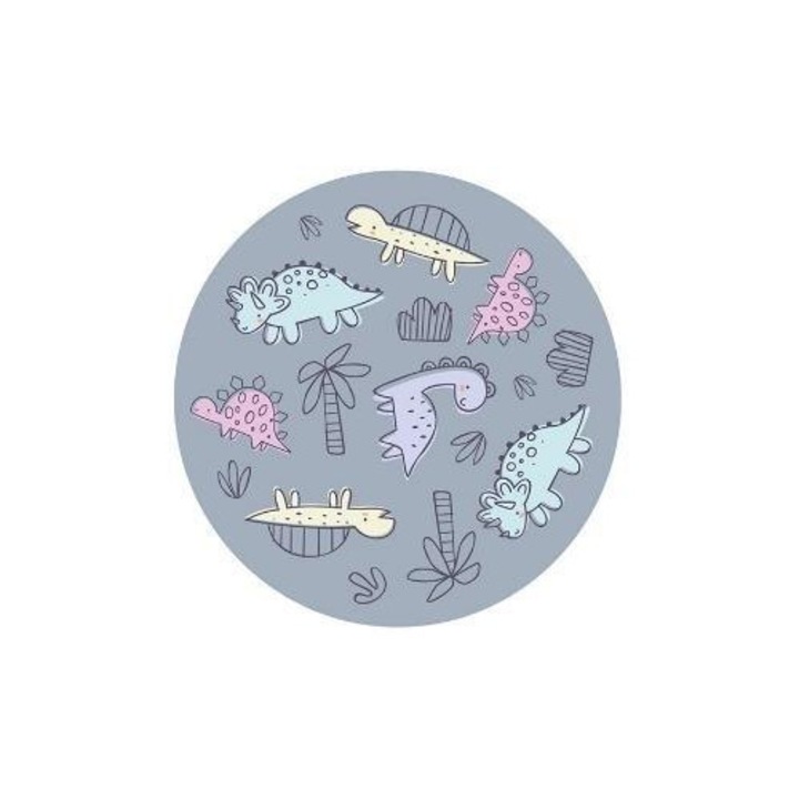 Топка PVC Artyk 230 мм, щампа динозавър, 90 гр., 3+