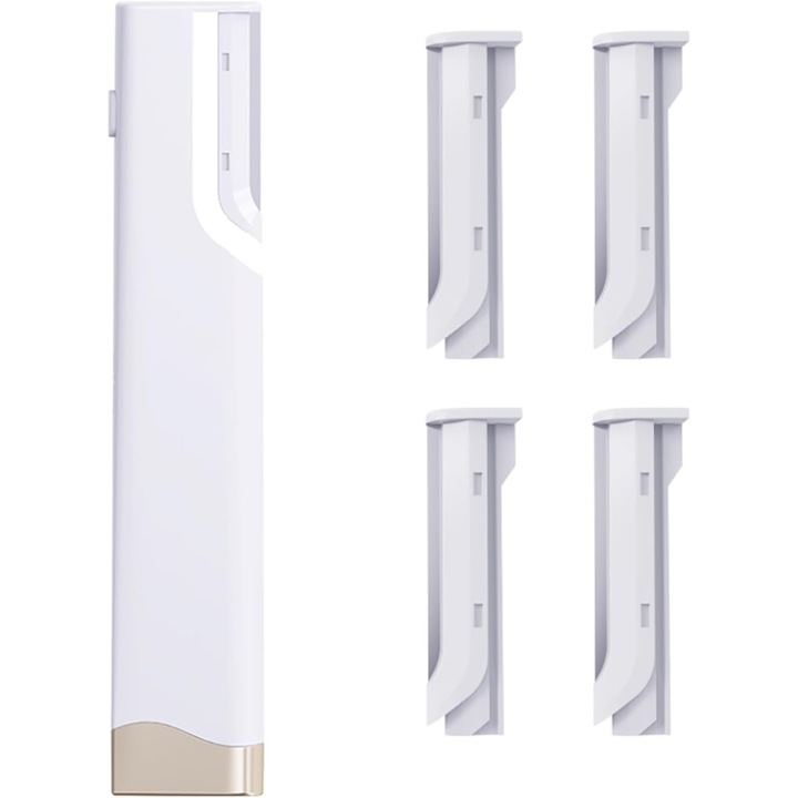 Aparat de tuns corporal TodyJeyHo, set cu 5 capete de schimb, 12.000 U/min, USB-C, portabil, pentru fata si sprancene