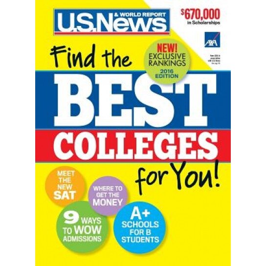 Best Colleges 2016, U. S. News and World Report (Author)