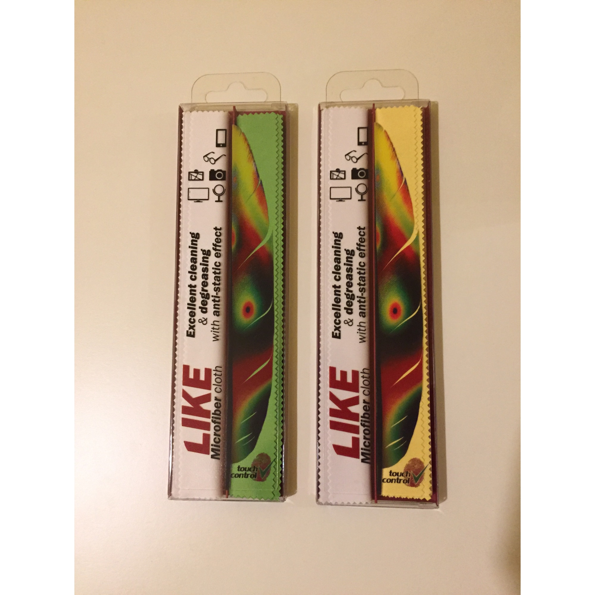 Microfibra like pentru telefoane si oglinzi , Like, 24 x 20 cm, 2 bucati