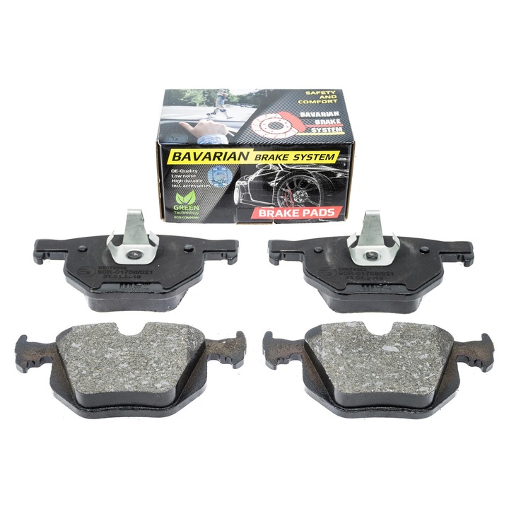 Kloce de frana set Master-Sport, pentru BMW X5 (E70, F15, F85) si X6 (E71, E72, F16, F86), 122x57,8mm, 17,3mm grosime