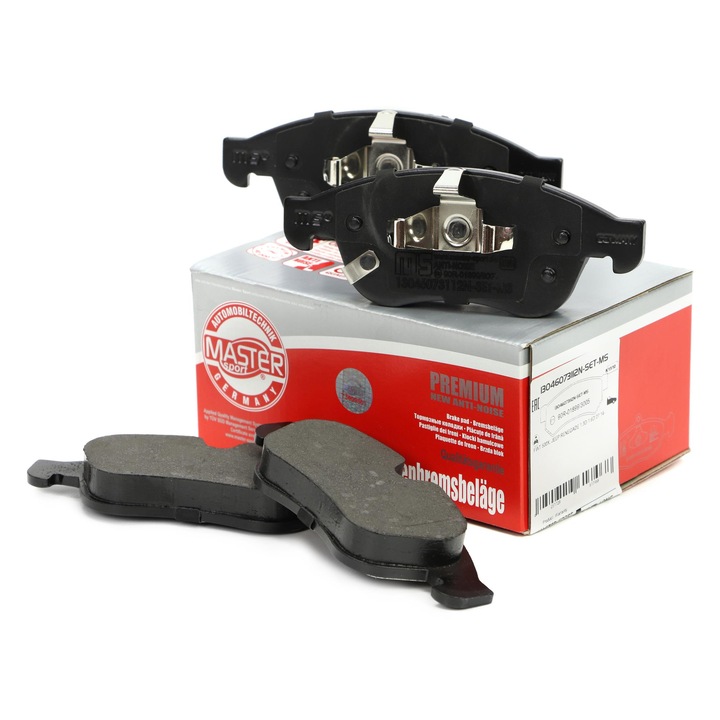 Fékbetét készlet Master-Sport, FIAT 500X (334_), JEEP RENEGADE (BU, B1, BV) modellekhez, 155x64,8mm, 19x19,2mm