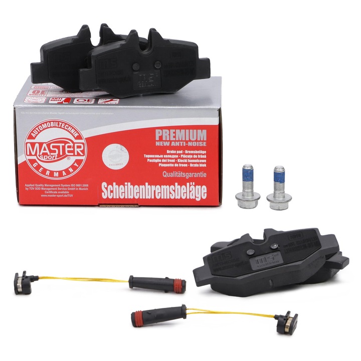 FÉKBETÉT KÉSZLET Master-Sport, MERCEDES VIANO, VITO / MIXTO Furgon, VITO Busz, 102x50,1mm, 2 darab