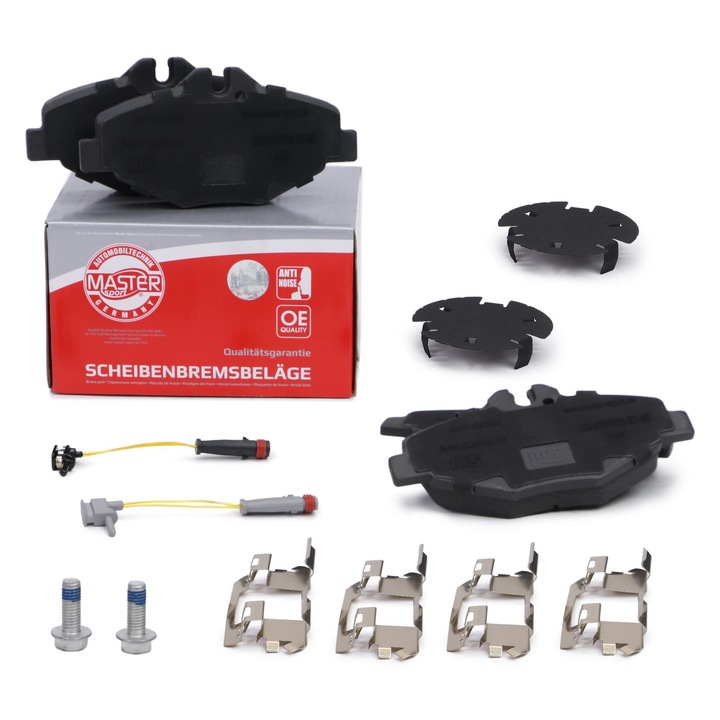 Master-Sport első féktárcsa készlet, Mercedes E (W211), 137x67,9mm, rezgéscsillapítóval