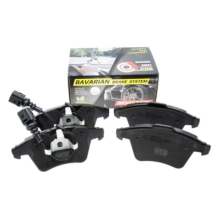 Fékbetét készlet Master-Sport VW Touareg (7LA, 7L6, 7L7), 2,07kg, 303mm, 156x74,8mm