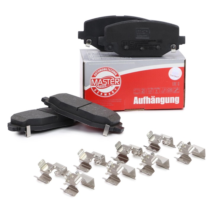 Fékbetét készlet Master-Sport, FIAT FREEMONT (345_) és LANCIA VOYAGER (MPV) (404_) típusokhoz, 130x55,3mm, 17,7mm vastagság