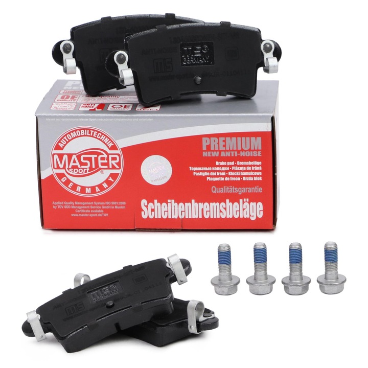 FÉKBETÉT KÉSZLET Master-Sport, NISSAN INTERSTAR, OPEL MOVANO A, RENAULT, VAUXHALL, 116x51,3mm, 16,8mm vastagság