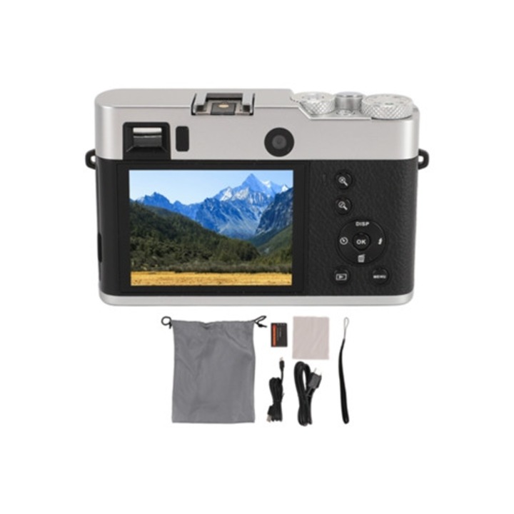 Camera foto digitala 48 MP, 16x zoom, compacta