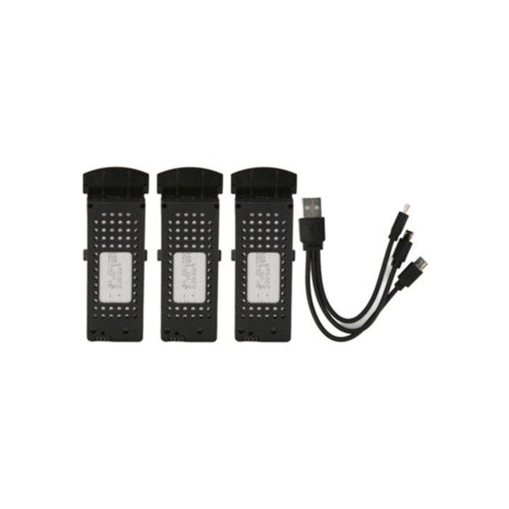 Baterie litiu pentru drone, capacitate mare, set