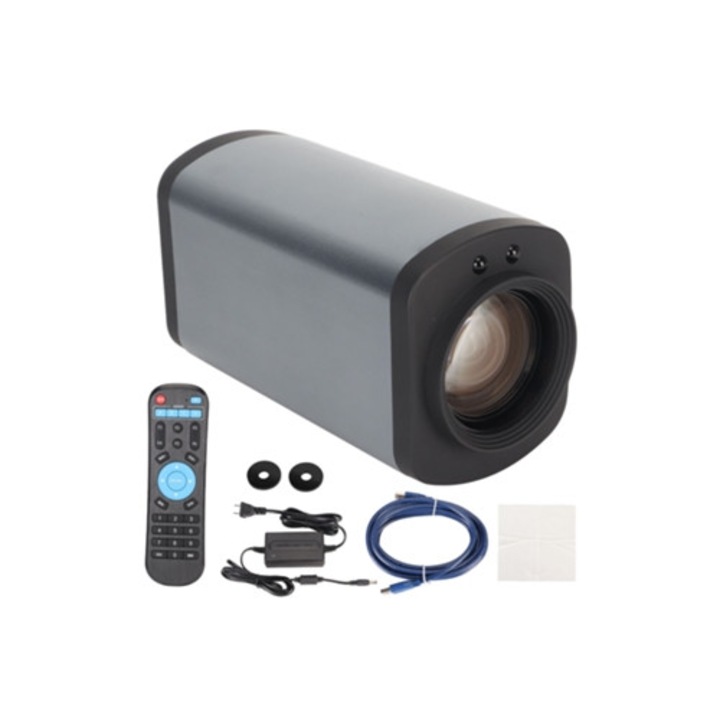 Professzionális webkamera 20x optikai zoommal és autofókusszal