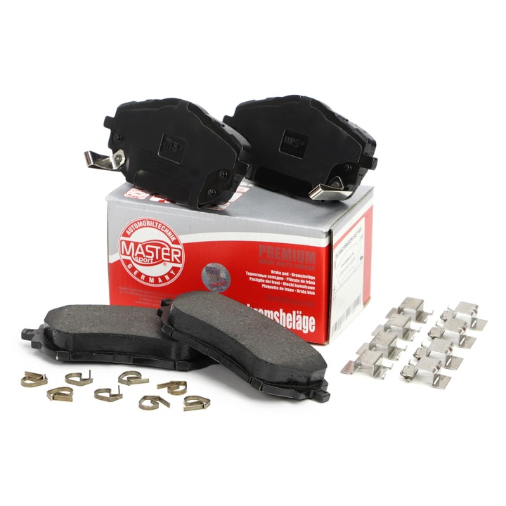 Master-Sport fékbetét készlet Toyota Auris (_E18_), Corolla sedan (_E18_, ZRE1_) típushoz, 135x57,1x63,2mm, akusztikus kopásjelzővel